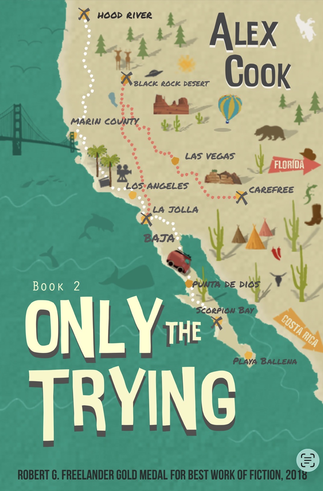 Only the Trying cover